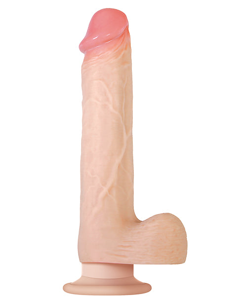 Adam & Eve Adam's Thrusting Dildo W-remote - Flesh