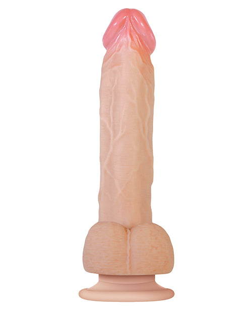 Adam & Eve Adam's Thrusting Dildo W-remote - Flesh