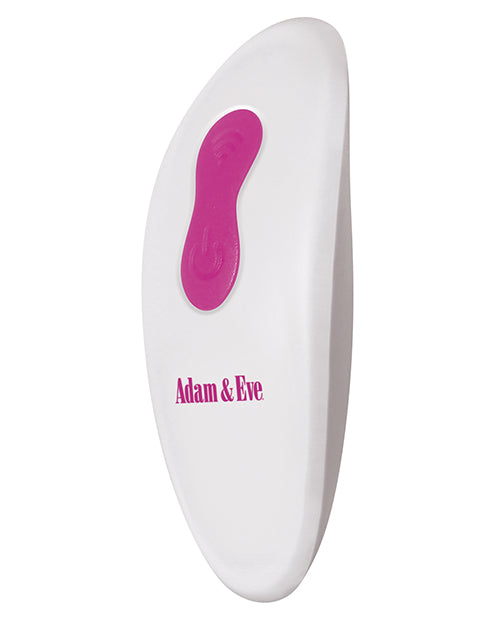 Adam & Eve Eve's Rechargeable Remote Control Bullet - Pink-white