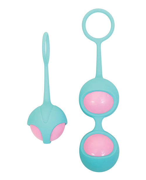 Adam & Eve Eve's Kegel Training Set - Pink-teal