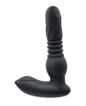 Adam & Eve Adam's Warming & Rotating Prostate Thruster W-remote - Black