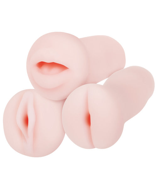Adam & Eve Adam's Stroker Trio - Flesh