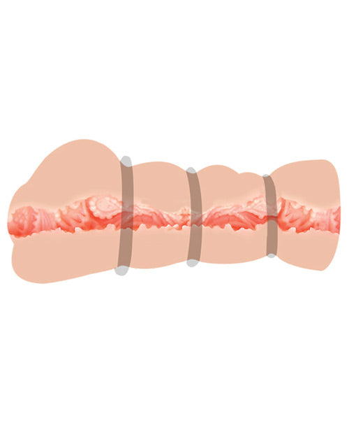 Crazy Bull Pocket Pussy Masturbator Sleeve - Ivory