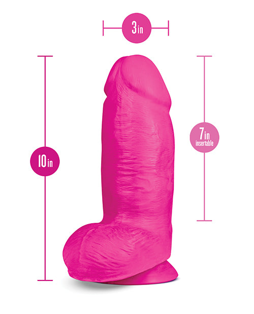 Blush Au Naturel Bold Chub 10" Dildo