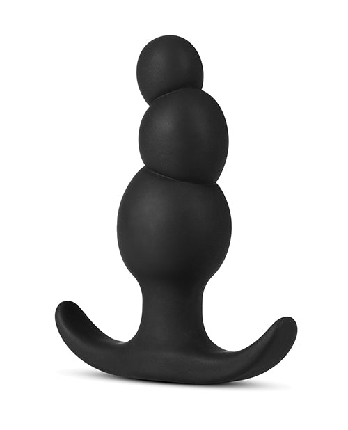 Blush Anal Adventures Stacked Plug - Black