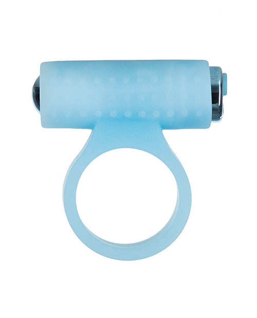Cosmic Cock Ring W-rechargeable Bullet - 9 Functions Glow In The Dark