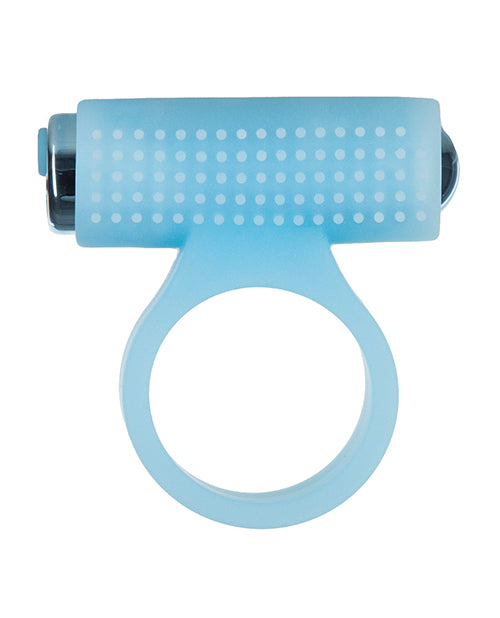 Cosmic Cock Ring W-rechargeable Bullet - 9 Functions Glow In The Dark
