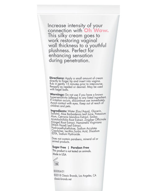 Cgc Oh Wow Tightening Gel - 1 Oz Au Natural