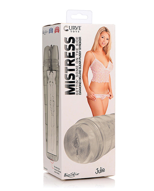 Curve Toys Mistress Julie Diamond Deluxe Clear Pussy Stroker