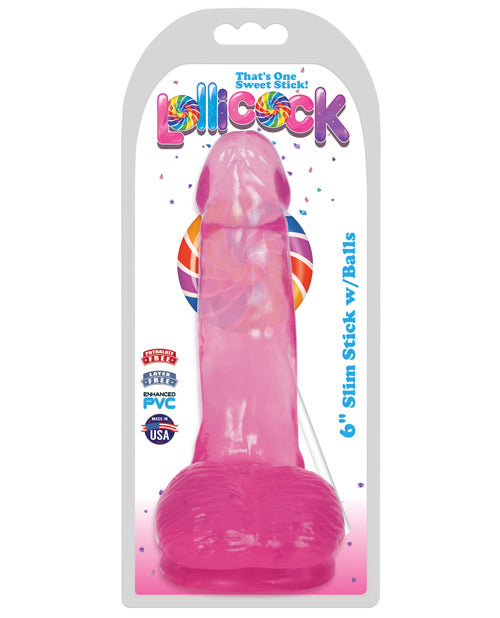 Curve Novelties Lollicock Slim Stick W/balls