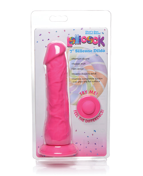 Curve Novelties Lollicock 7" Silicone Dildo -