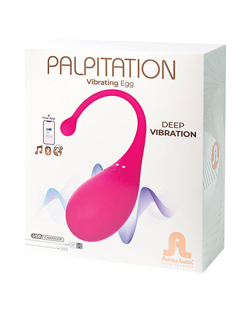Adrien Lastic Palpitation Vibrating Egg - Fushia