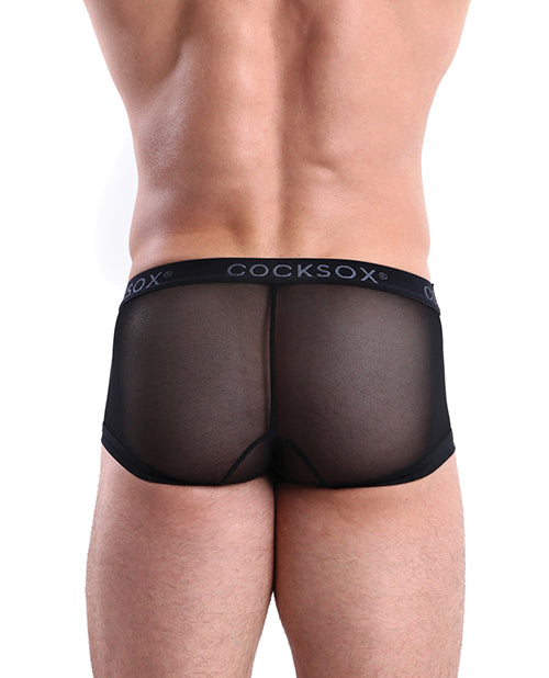 Cocksox Mesh Contour Pouch Trunk Shadow Black