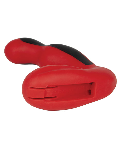 Electrastim Silicone Fusion Habanero Prostate Massager - Red-black