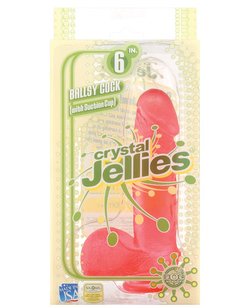 Crystal Jellies 8 inch Ballsy Cock