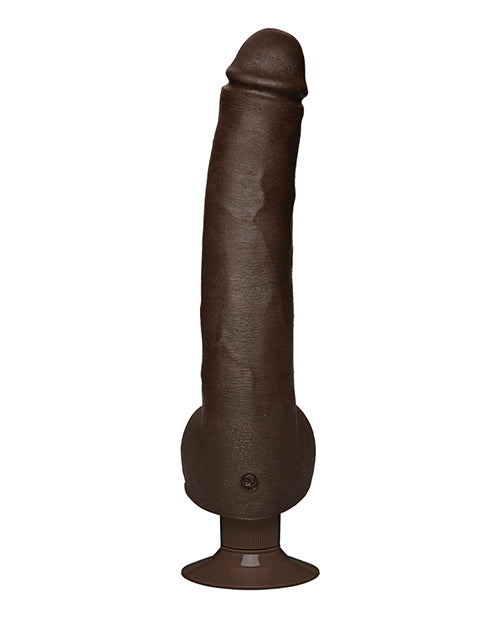 Signature Cocks Ultraskyn 12" Cock Vibrating W- Vac-u-lock Suction Cup- Safaree Samuels Anaconda