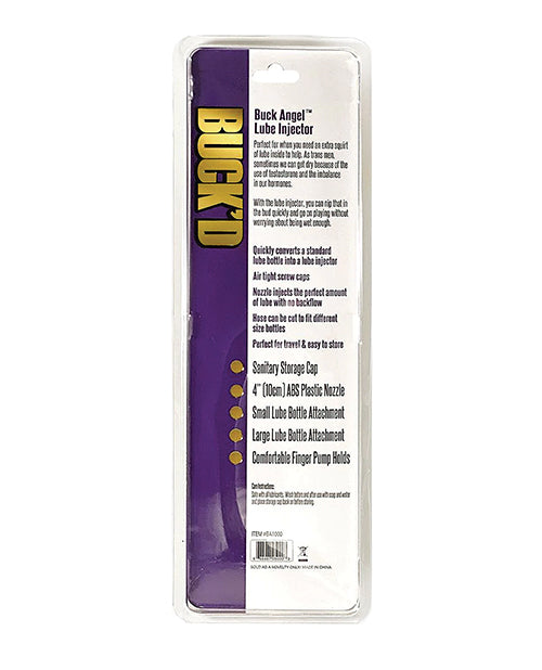Buck Angel Buck'd Lube Injector