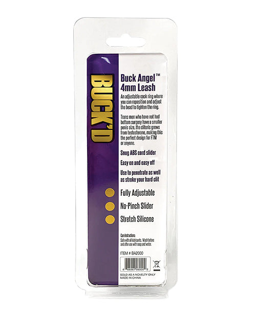 Buck Angel Buck'd 4mm Leash