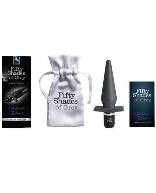 Fifty Shades Of Grey Delicious Fullness Vibrating Butt Plug