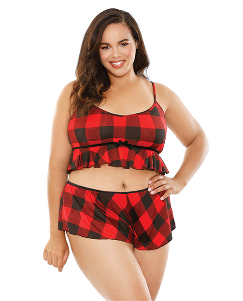Curve Noelle Crop Cami and Shortie Set