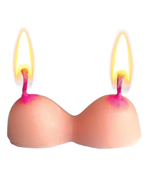 Boobie Party Candles - Pack Of 3