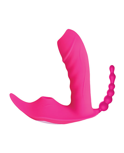 Sweet Sex Body Candy Multi Pleasure Vibe W-remote - Magenta
