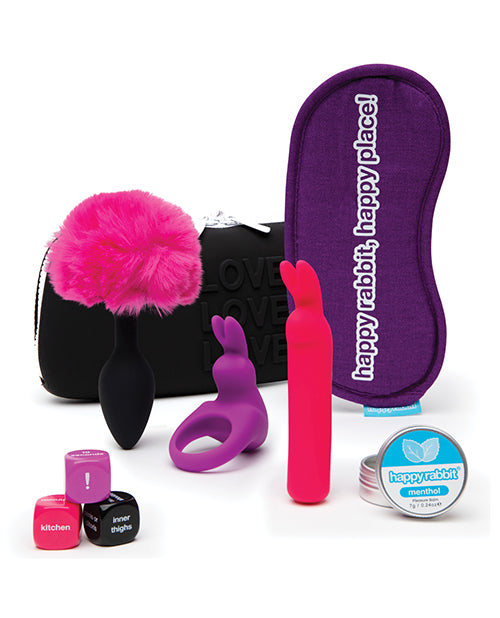 Happy Rabbit Couple's Pleasure Kit - Assorted Colors