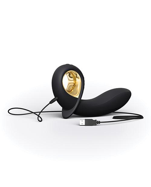 Dorcel Deep Expand Inflatable Vibrator - Black-gold