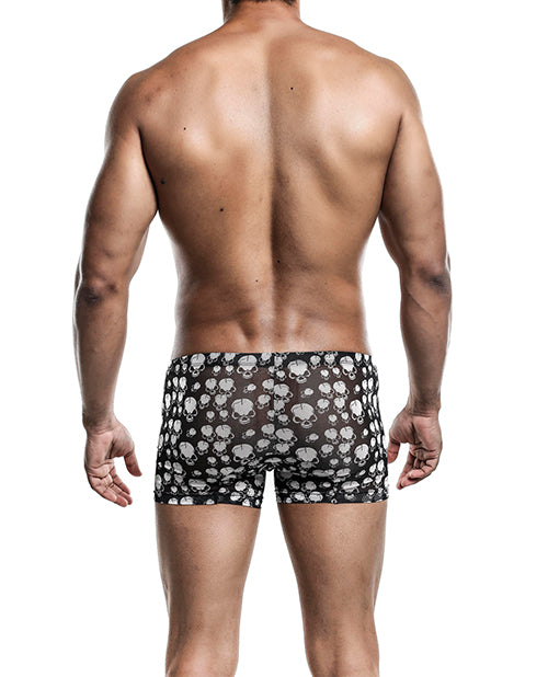 Male Basics Sinful Magic Skulls Pouch Thong Black/white