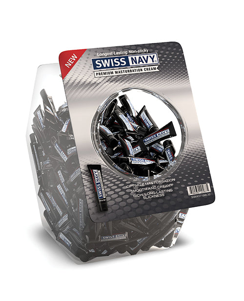 Swiss Navy Premium Masturbation Cream - 10 Ml Bowl Of 100