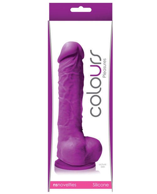 Colours Pleasures 5 inch Dong W/suction Cup