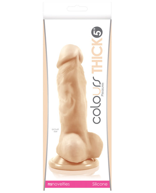 Colours Pleasures Thick 5 inch Dildo