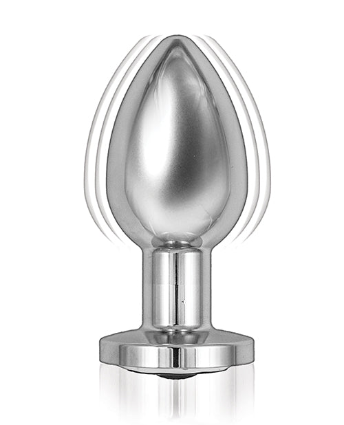 Ass-sation Remote Vibrating Metal Plug