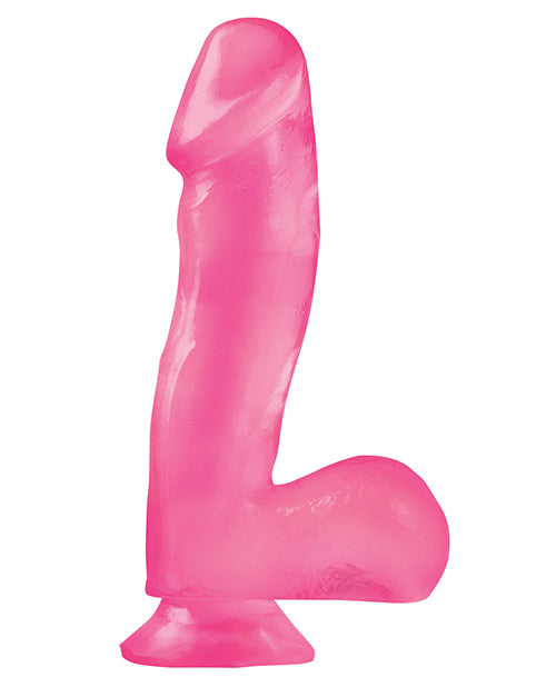 Basix Rubber Works 6.5 inch Dong W/suction Cup