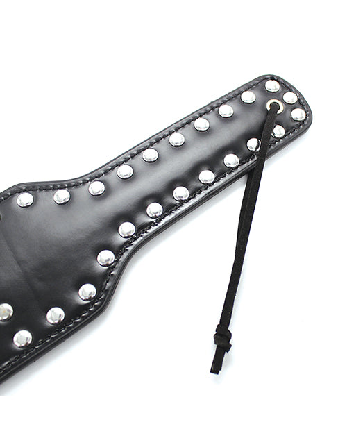 Plesur Cut-out Heart W-studs Paddle - Black