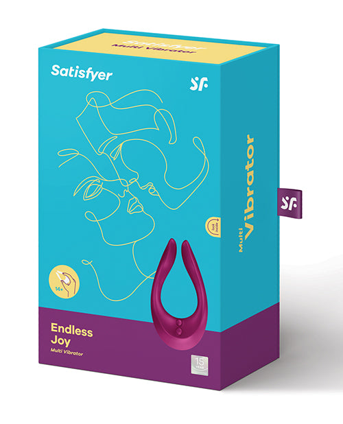 Satisfyer Endless Joy Multi Vibrator - Berry
