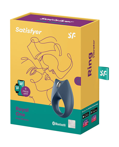 Satisfyer Royal Ring W-app - Blue