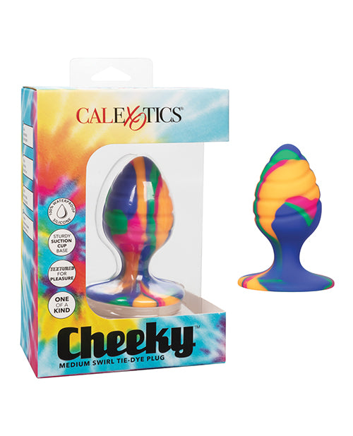 Cheeky Medium Swirl Tie Dye Plug
