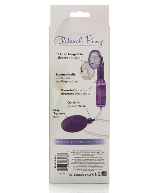 Intimate Pump The Original Clitoral Pump - Purple