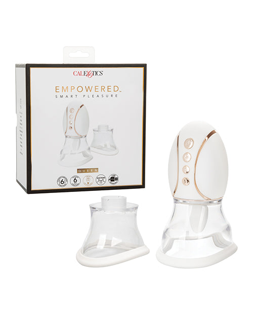 Empowered Smart Pleasure Queen - White