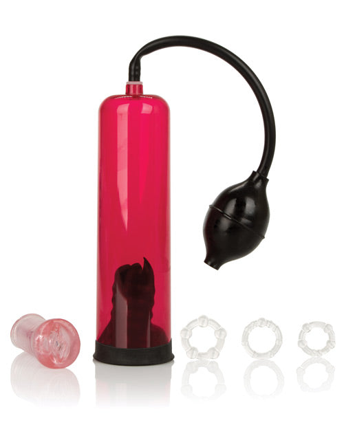 Optimum Series Nick Manning's Masturstroke Masturbation Kit - Red