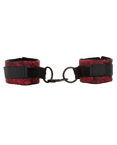Scandal Universal Cuffs - Black-red