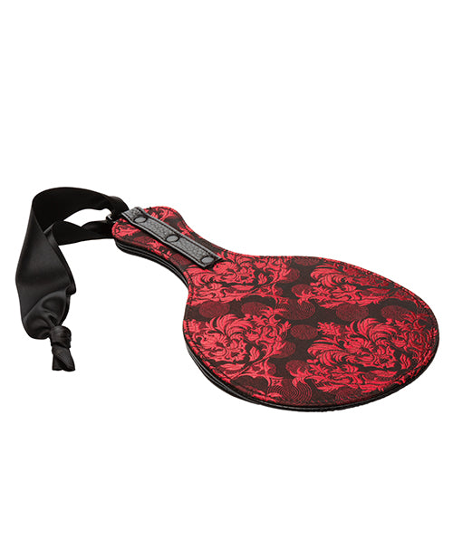 Scandal Round Double Paddle - Black-red