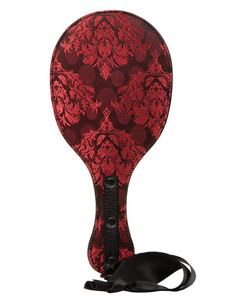 Scandal Round Double Paddle - Black-red