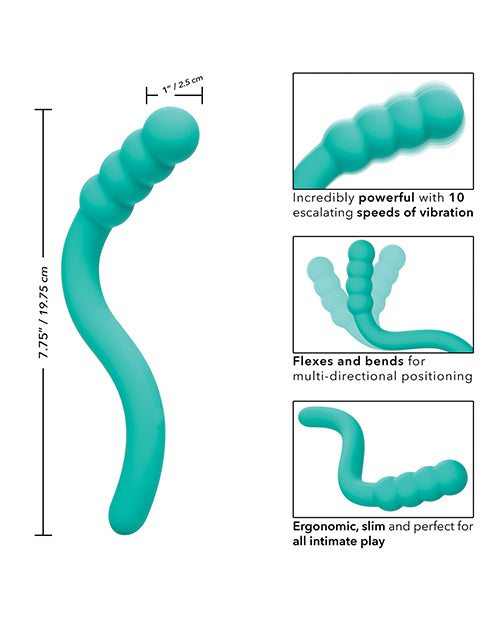 Pretty Little Wands Bubbly Massager - Teal