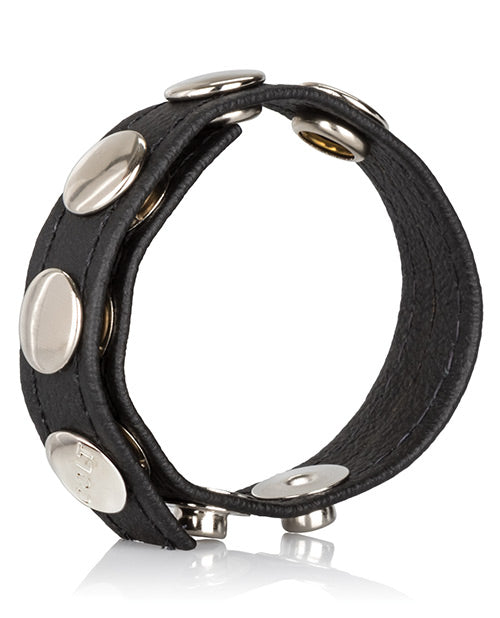 Colt Leather C-b Strap 5 Snap Fastener - Black
