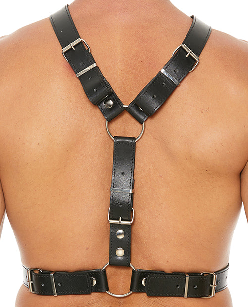 Shots Uomo Men's Harness W-metal Bit - Black