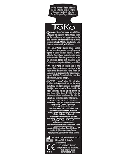 Shunga Toko Aroma Flavoured Lubricant - 5.5 Oz Melon Mango