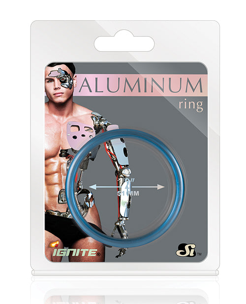 Aluminum Ring - Cobalt Blue