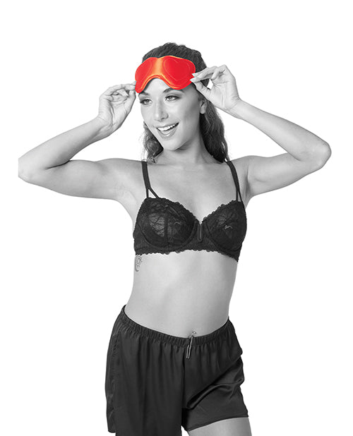 Sex & Mischief Amor Blindfold - Red